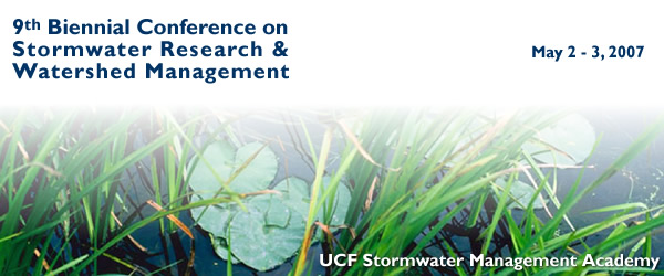 9th Biennial Conference on Stormwater Research & Watershed Management